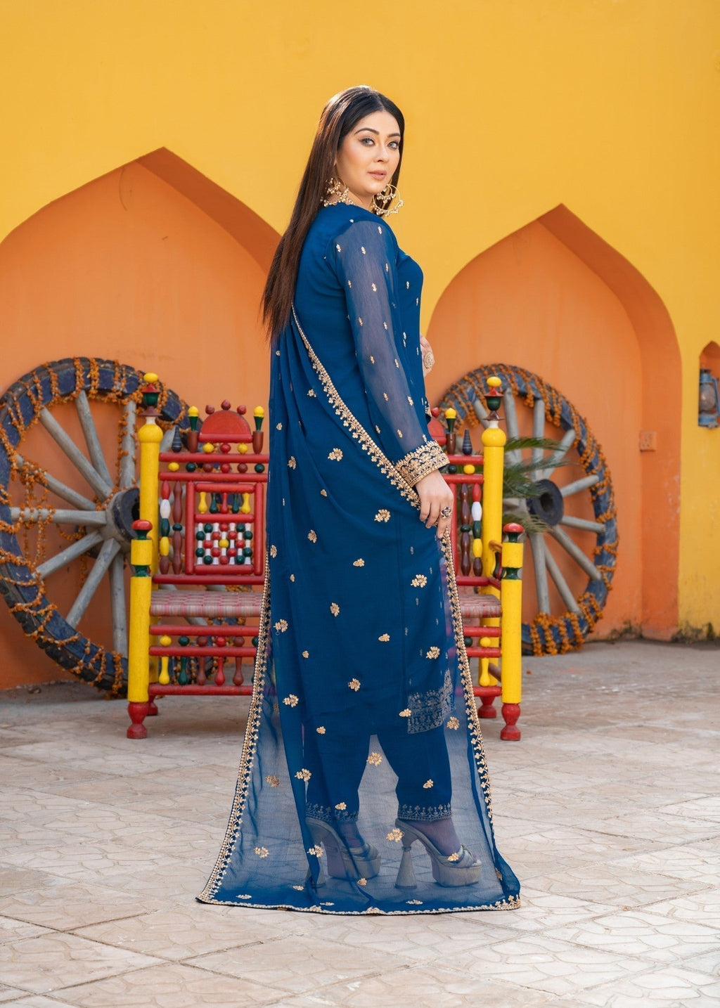 Abaan Zohan Ada Peacock Women 3pcs