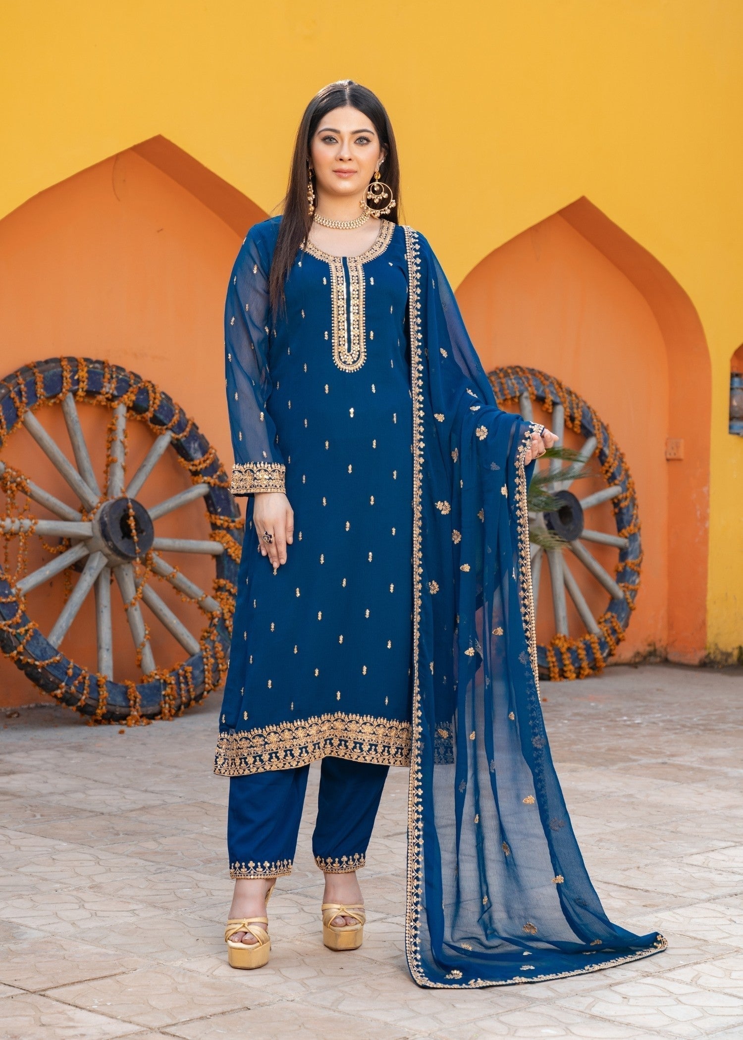 Abaan Zohan Ada Peacock Women 3pcs