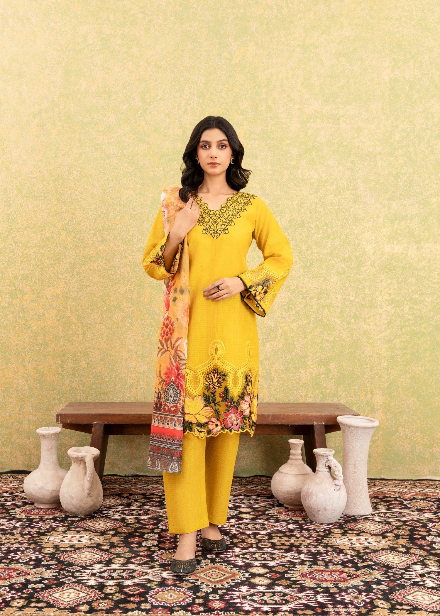 Fatima Noor’S Collections Psd 20 2 Women 3pcs