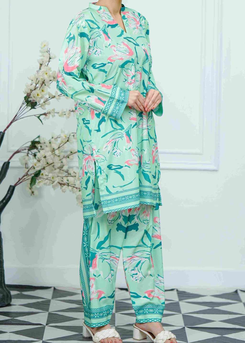 Zuruj Pret Blooming Mint Women 2pcs