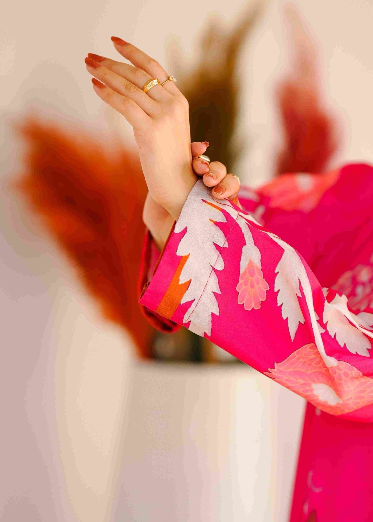 Zuruj Pret Fuchsia Flora Women 2pcs