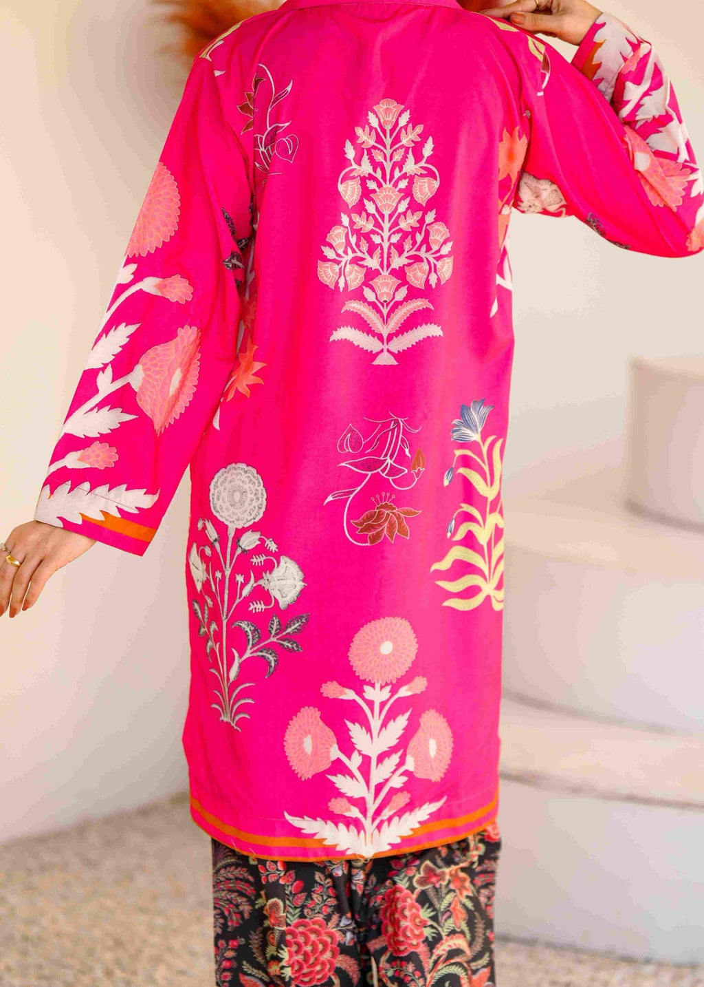 Zuruj Pret Fuchsia Flora Women 2pcs