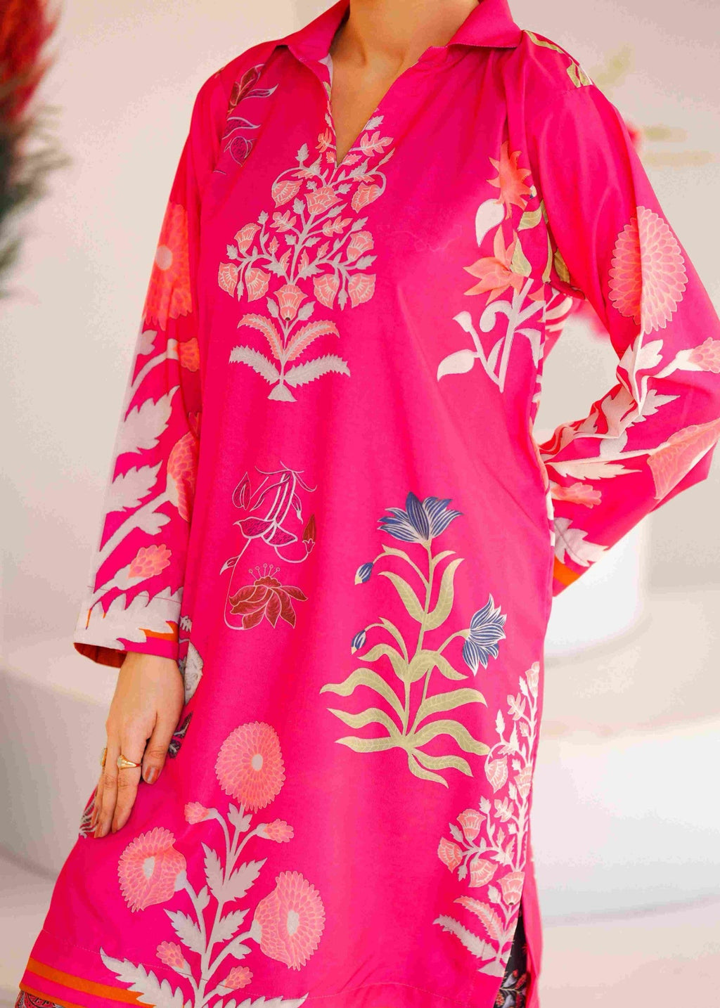 Zuruj Pret Fuchsia Flora Women 2pcs