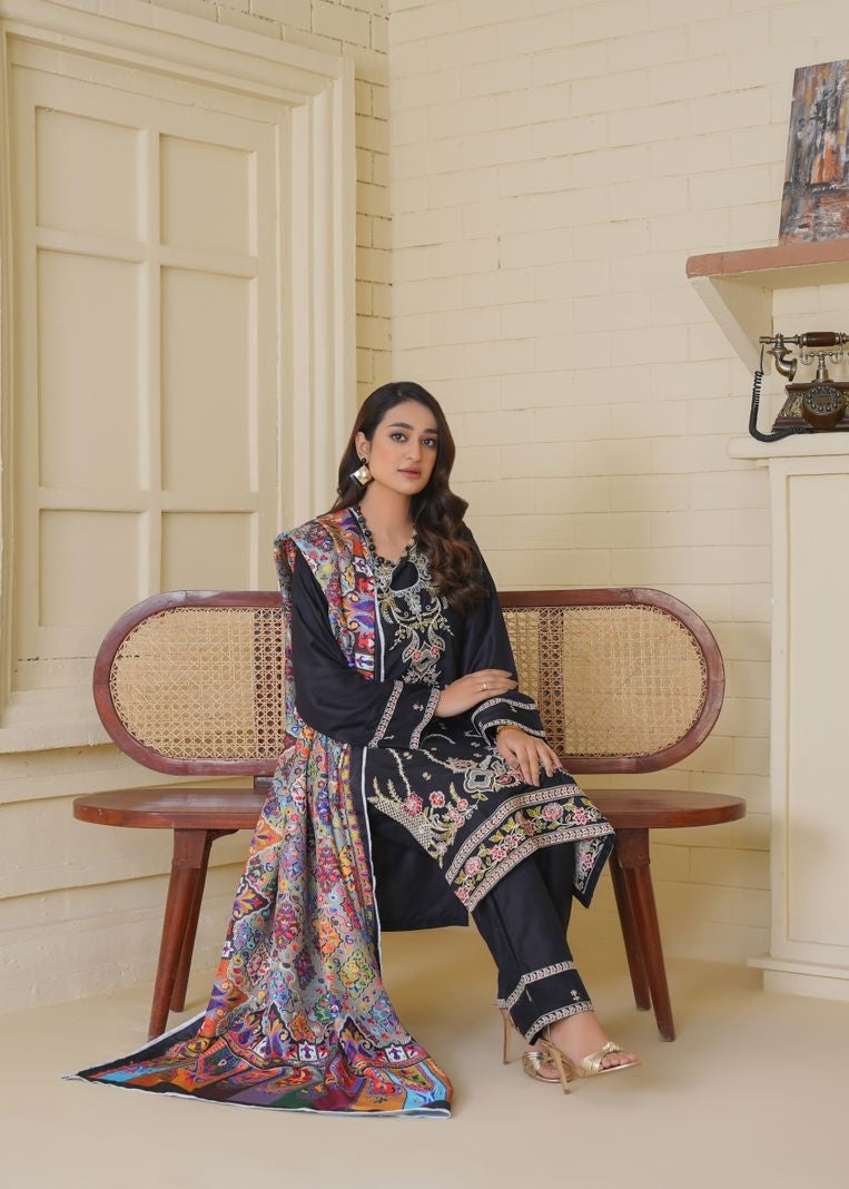 Chaudhary Arts zaara Embroidered Women 3pcs