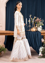 Diara Couture SHAHNOOR US 493 OFF WHITE Women 3pcs
