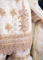 Diara Couture SHAHNOOR US 493 OFF WHITE Women 3pcs