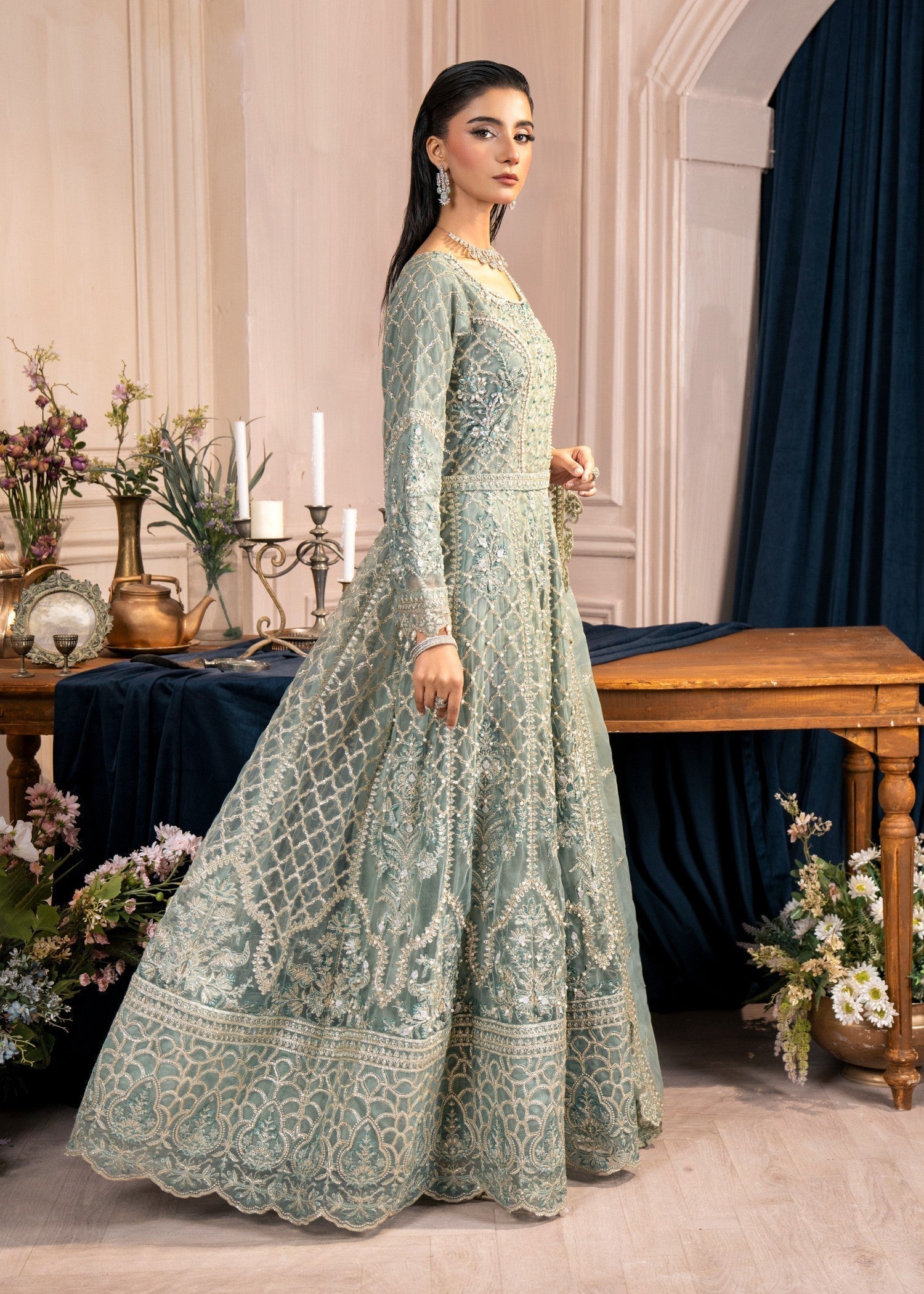 Diara Couture ILENE PARADISE PNMT 01 06 APPLE GREEN Women 3pcs