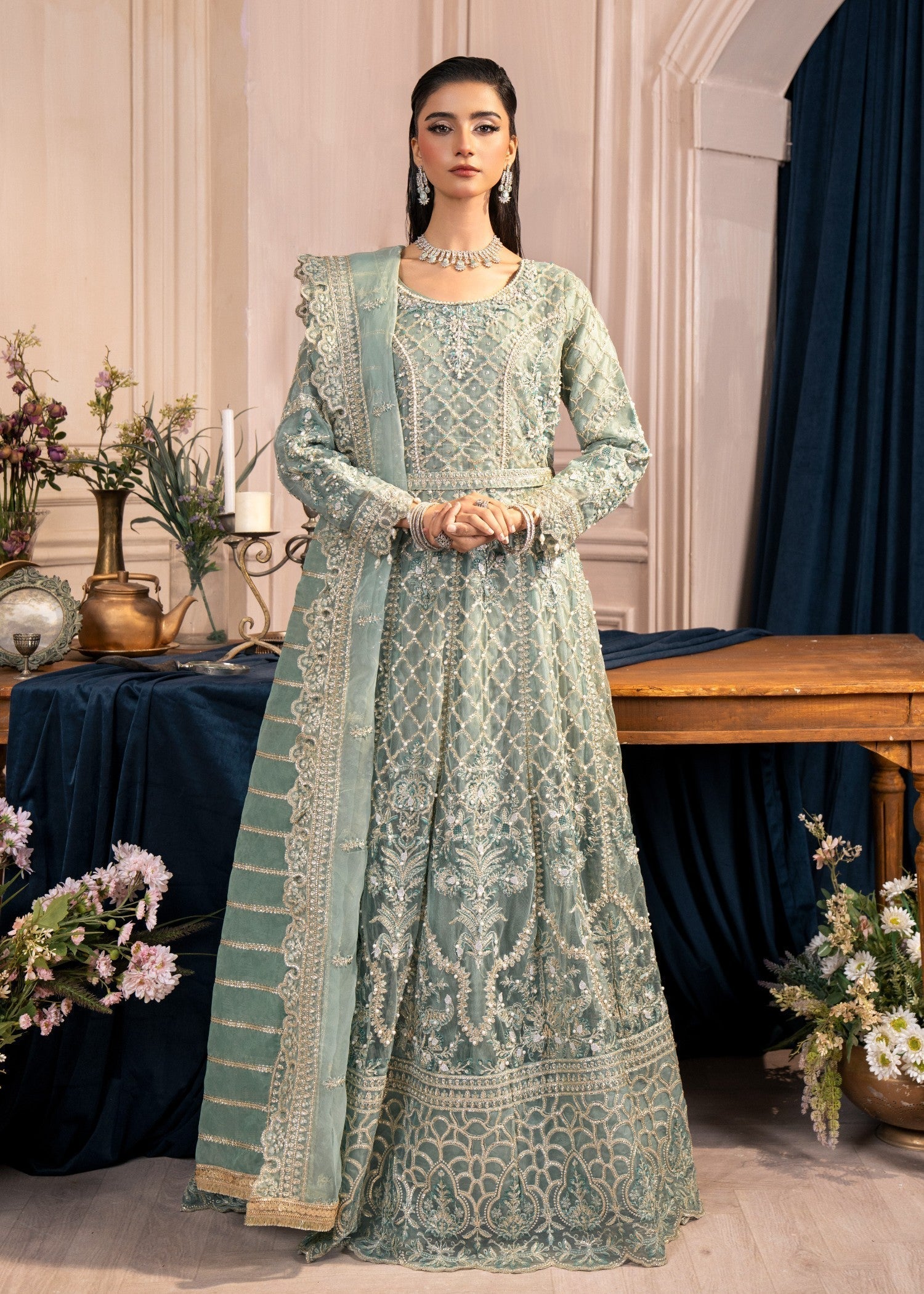 Diara Couture ILENE PARADISE PNMT 01 06 APPLE GREEN Women 3pcs