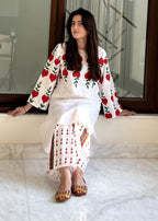 Anabya Garments Red Dove Women 2pcs