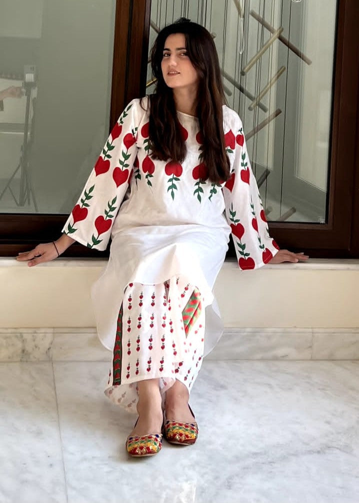 Anabya Garments Red Dove Women 2pcs