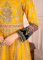 Diara Couture AMBER GLEAM DF 01 MUSTARD Women 3pcs