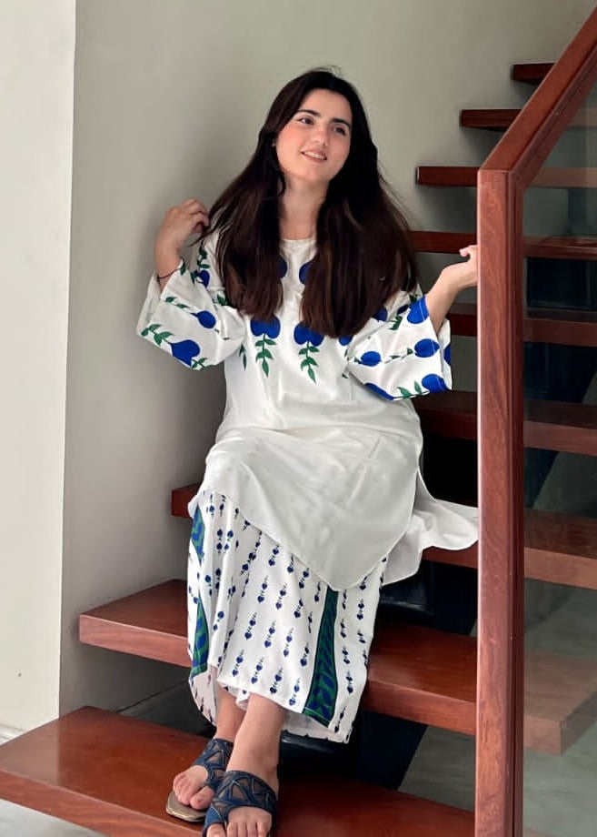 Anabya Garments Blue Dove Women 2pcs