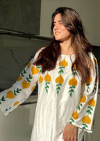 Anabya Garments Yellow Dove Women 2pcs