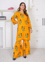 Anabya Garments Mustard Gharara Women 2pcs