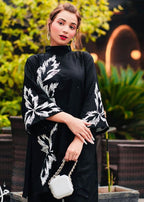 Anabya Garments Jazmeen Black Women 2pcs