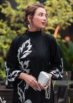 Anabya Garments Jazmeen Black Women 2pcs