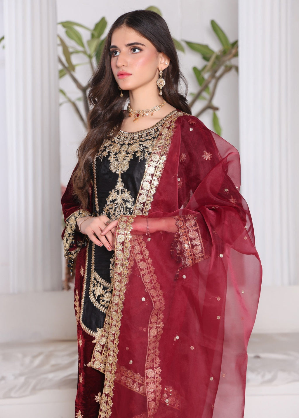 Polawn PD VELVET 112 | PRET VELVET COLLECTION Women 3pcs