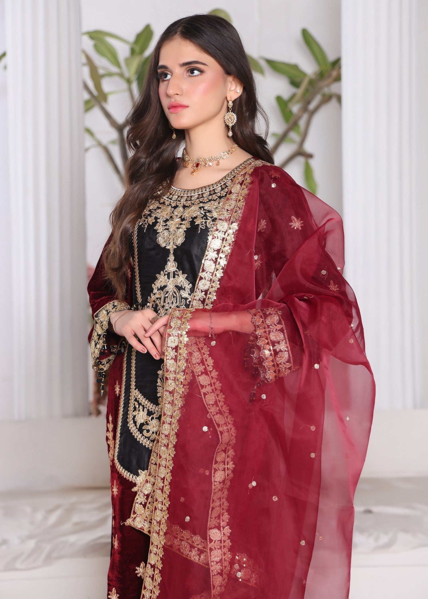 Polawn PD VELVET 112 | PRET VELVET COLLECTION Women 3pcs