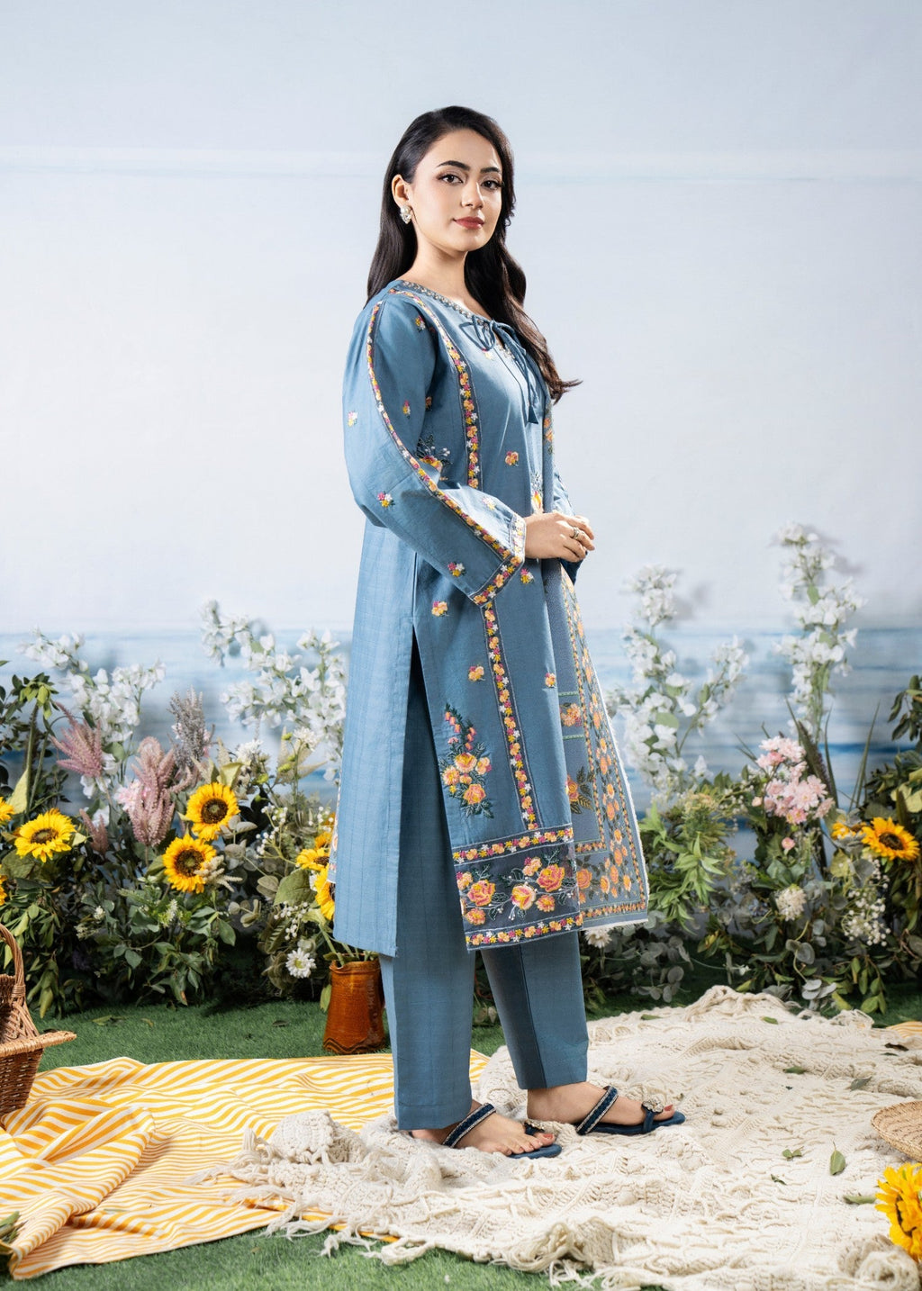 Fatima Noor’S Collections Bi 001 4 Women 3pcs