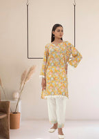 Deysia Daffodil | Embroidered Lace Set Women 2pcs