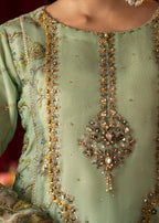 Pehnawa Fashion MINT PISTACHIO CHIFFON Women 3pcs