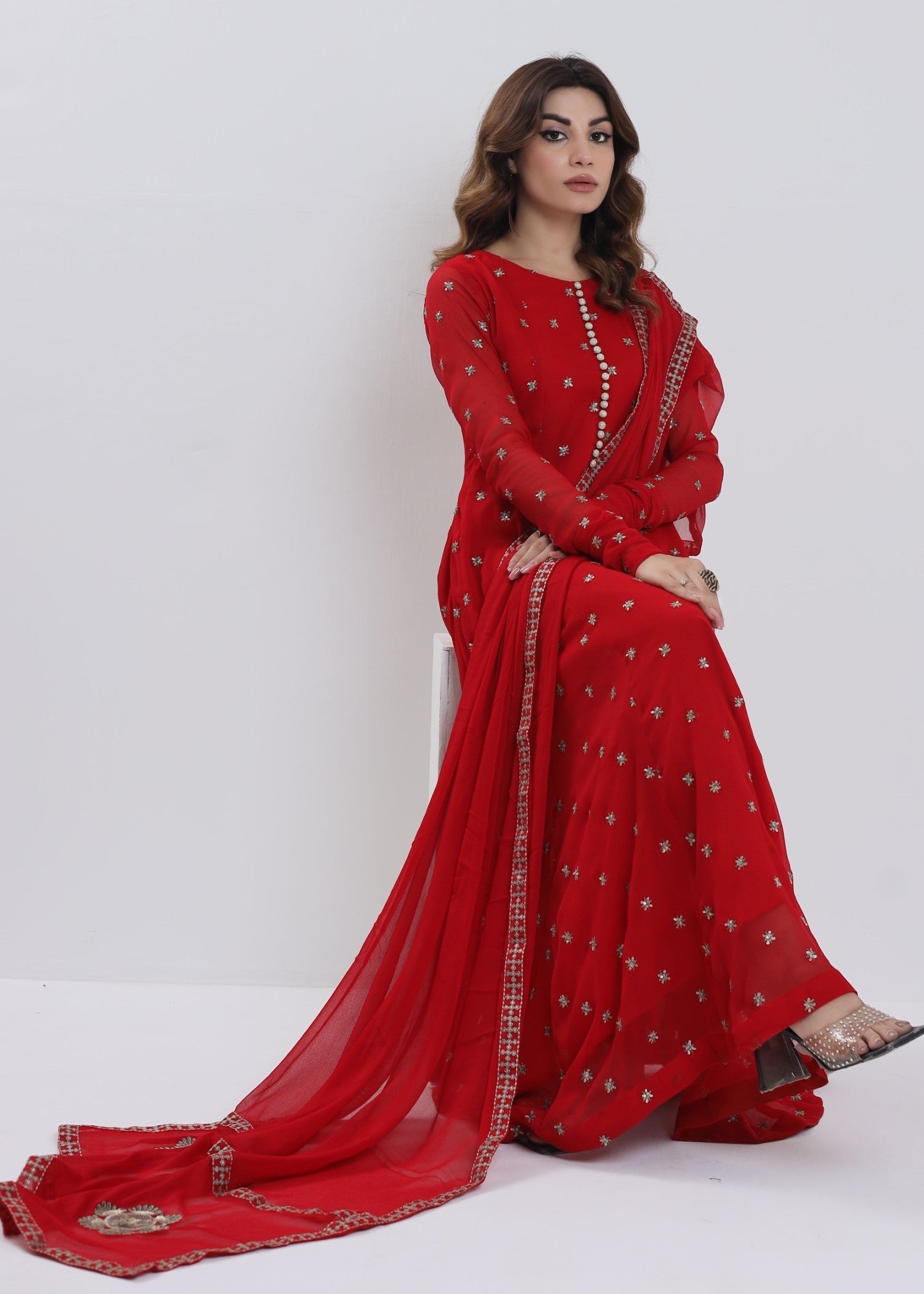 Style Saga 2178 Maroon Women 3pcs