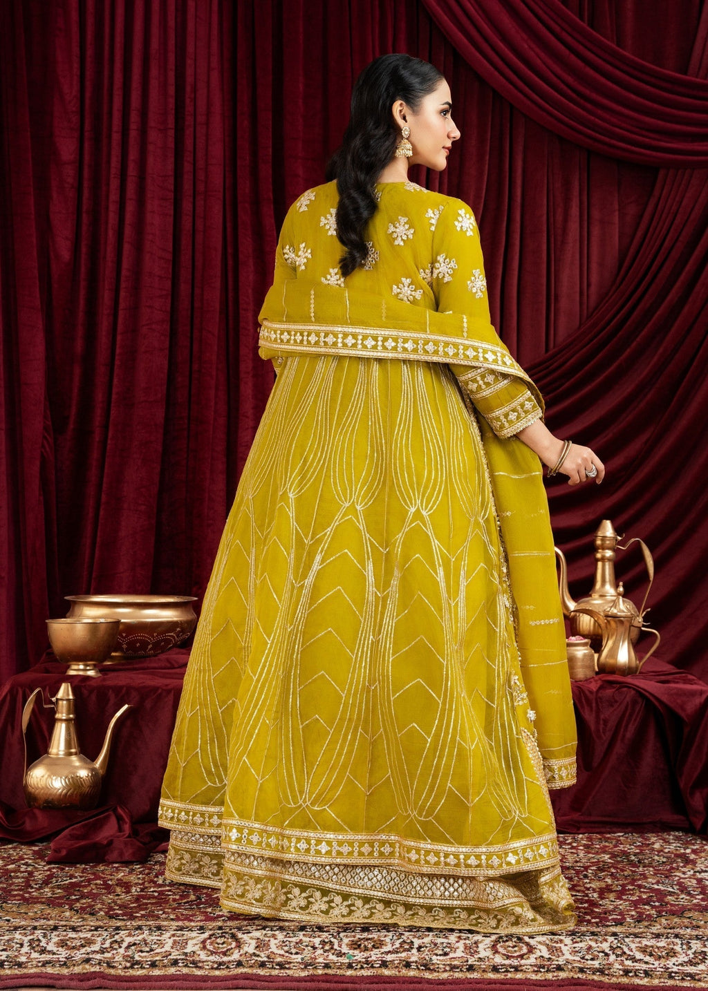 Waniya Awais Maxi 20 Stitched Women 3pcs