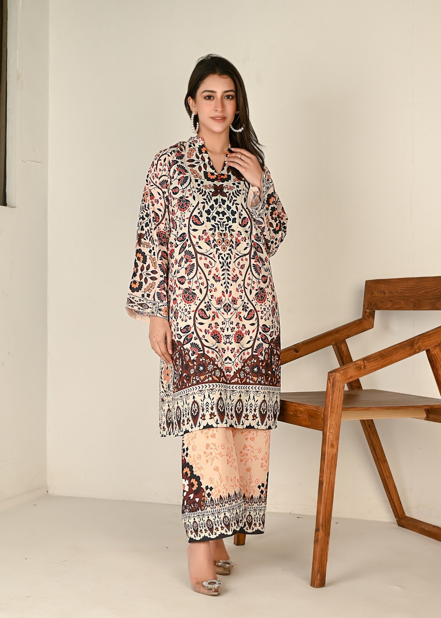 Yolo Pret Swiss Silk Set FRTW F24 0001 Women 2pcs
