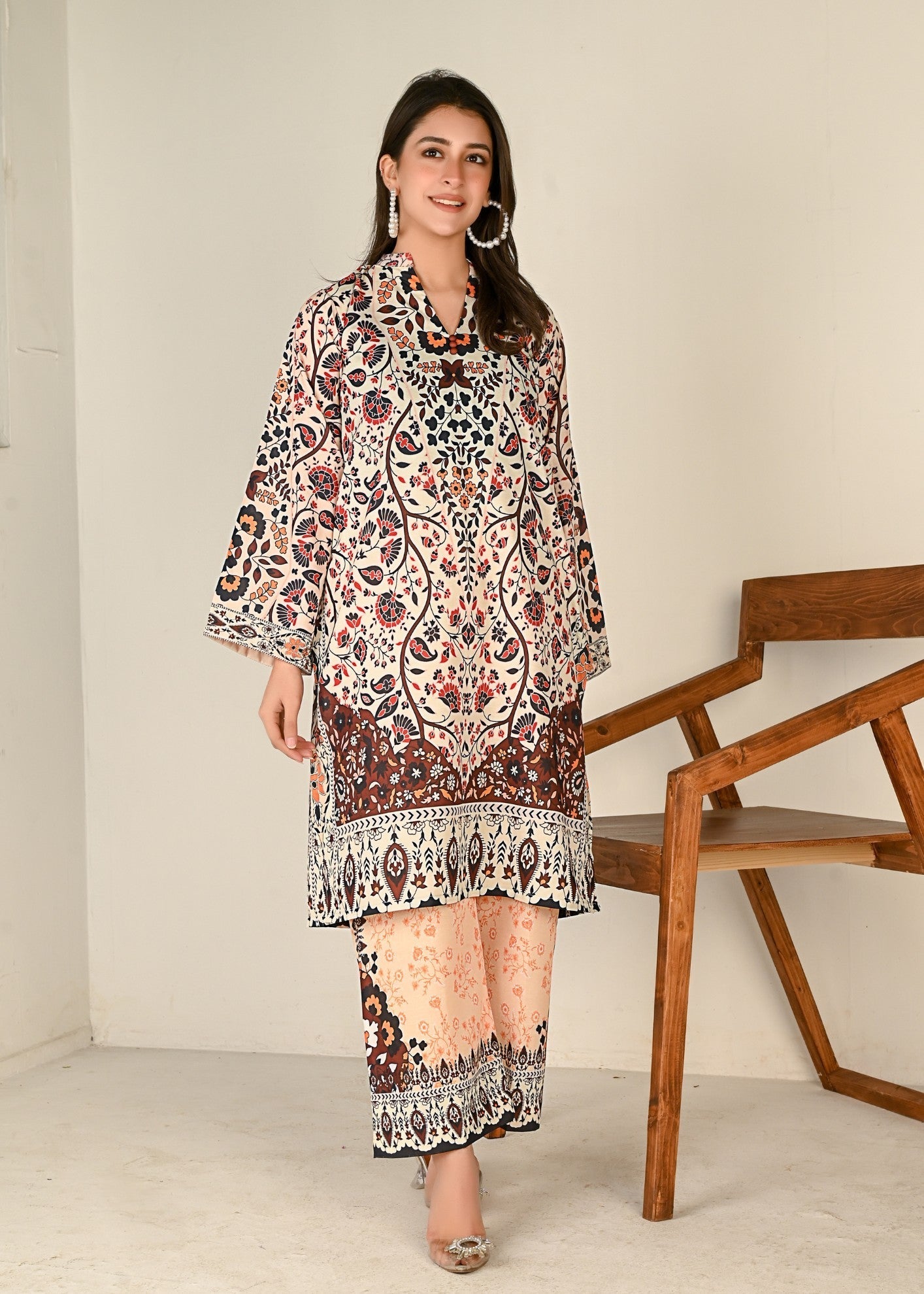 Yolo Pret Swiss Silk Set FRTW F24 0001 Women 2pcs