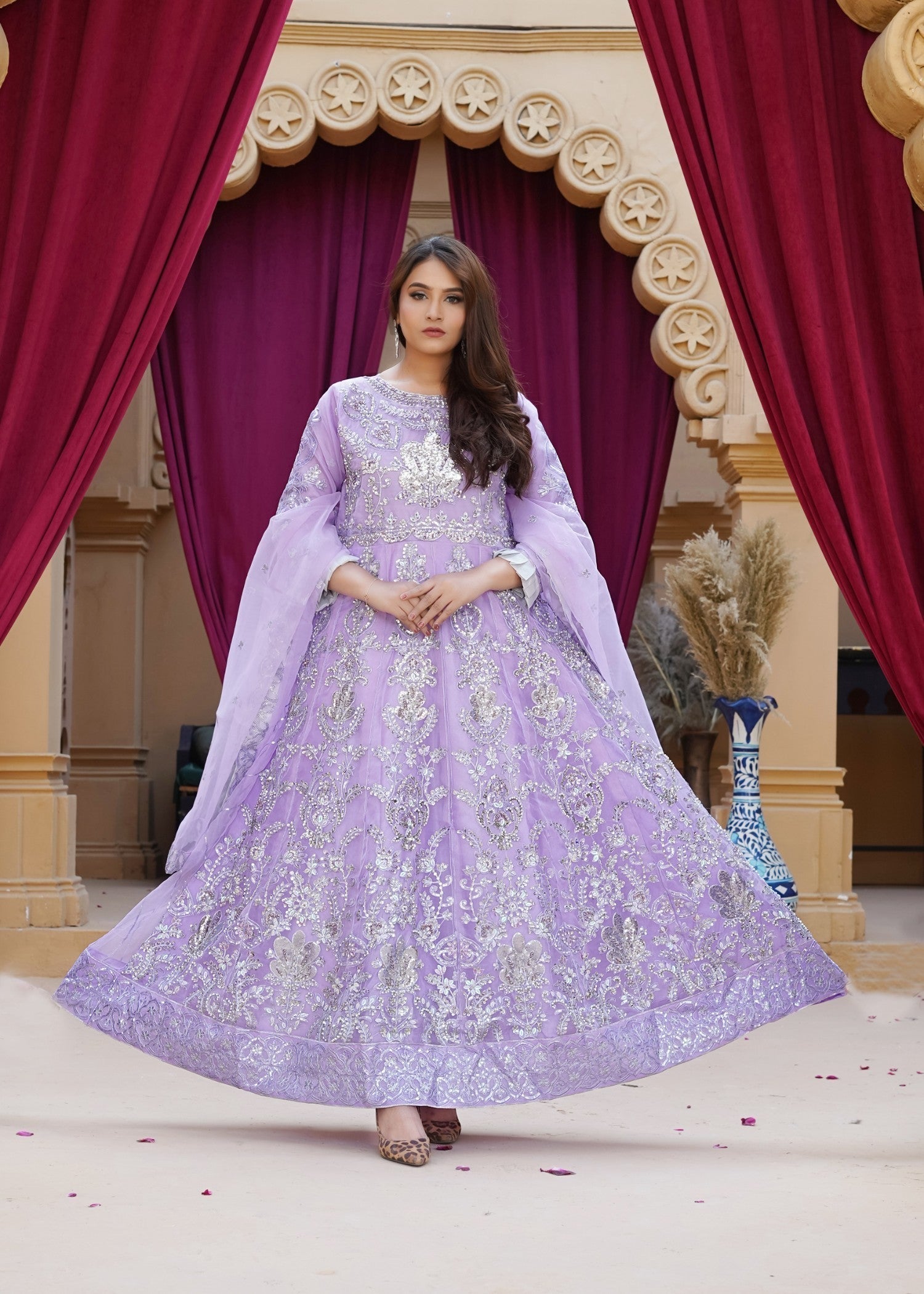 Waniya Awais Maxi 176 Zarishi Stitched Women 3pcs