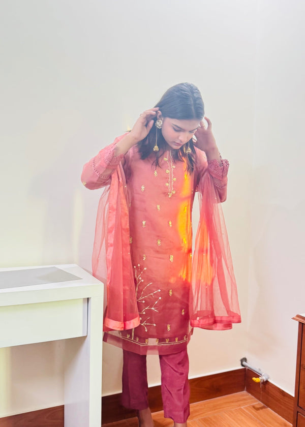 Sarwar Jaan Carnation Women 3pcs