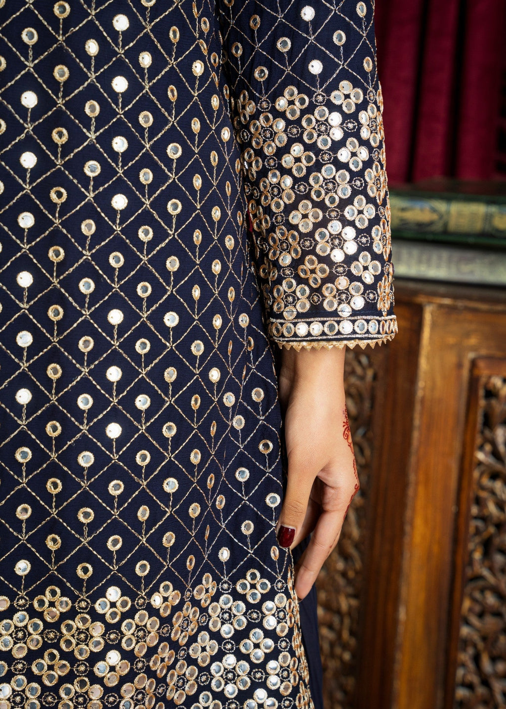 Rangoon Clothing Salina Blue Women 3pcs