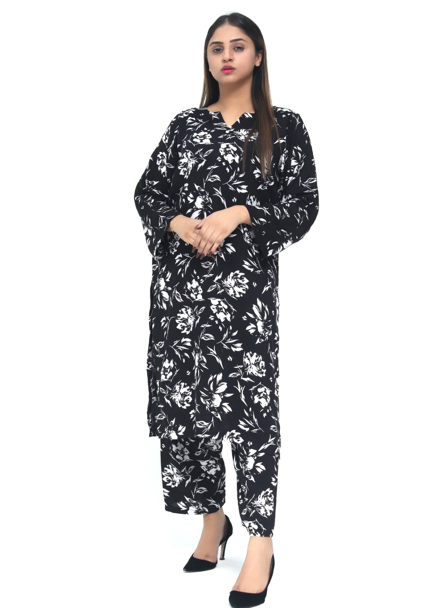 Zeekstore Printed Set D085 Women 2pcs