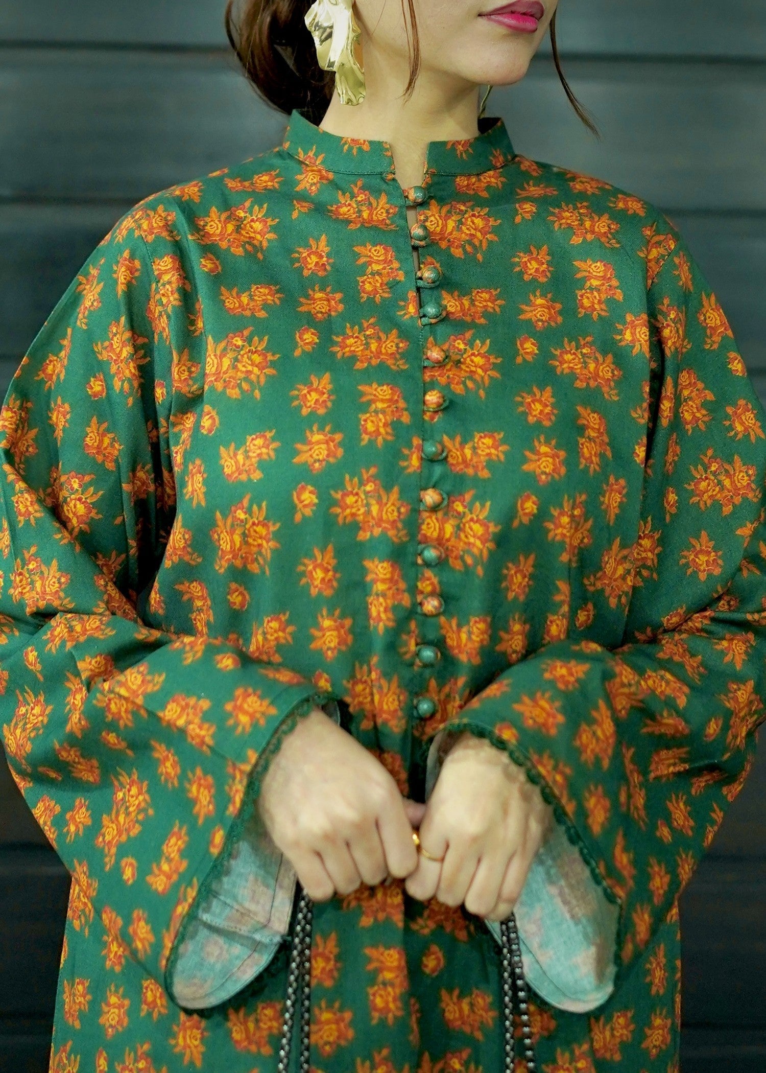 By-East Khaddar Suit Printed Women 2pcs