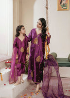 Akhrot Clothing Resham Raag Women 3pcs
