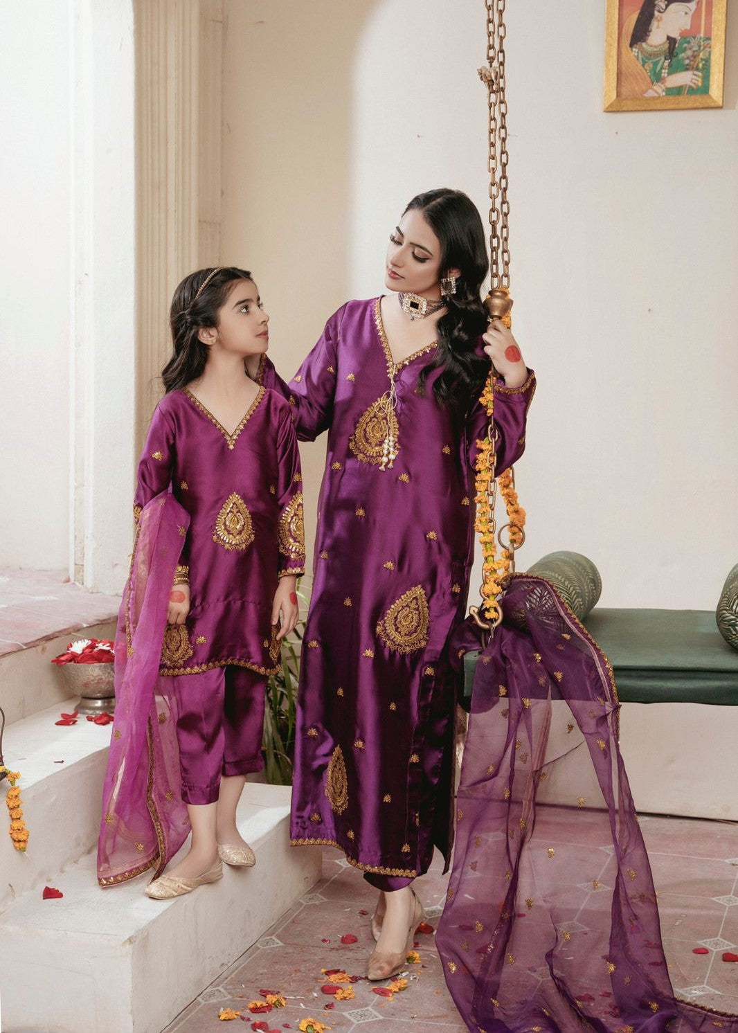 Akhrot Clothing Resham Raag Women 3pcs