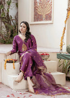 Akhrot Clothing Resham Raag Women 3pcs