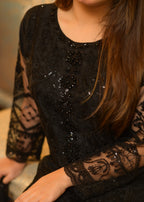 Four Season Boutique IFFI NET BLACK Women 3pcs