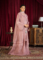 Rangoon Clothing Tajdar pastel Pink Women 4pcs