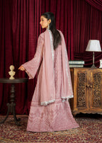 Rangoon Clothing Tajdar pastel Pink Women 4pcs