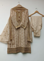 Lubana Store Barkat Beige Women 3pcs