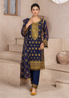 Four Season Boutique RANGEEN DOTTED NAVY BLUE Women 3pcs