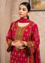 Four Season Boutique RANGEEN DOTTED HOTPINK Women 3pcs