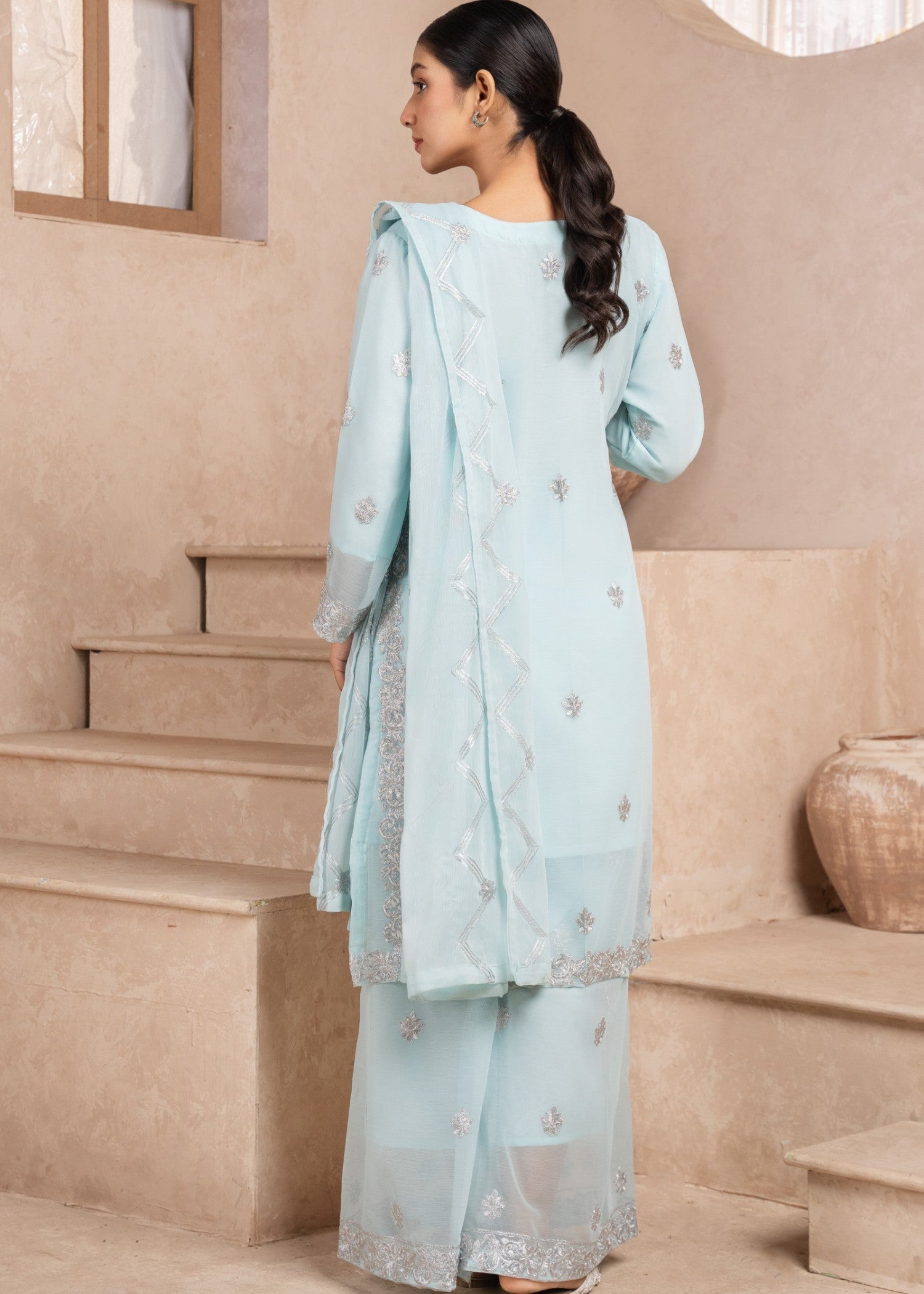 Four Season Boutique HASEENS ICEBLUE Women 3pcs