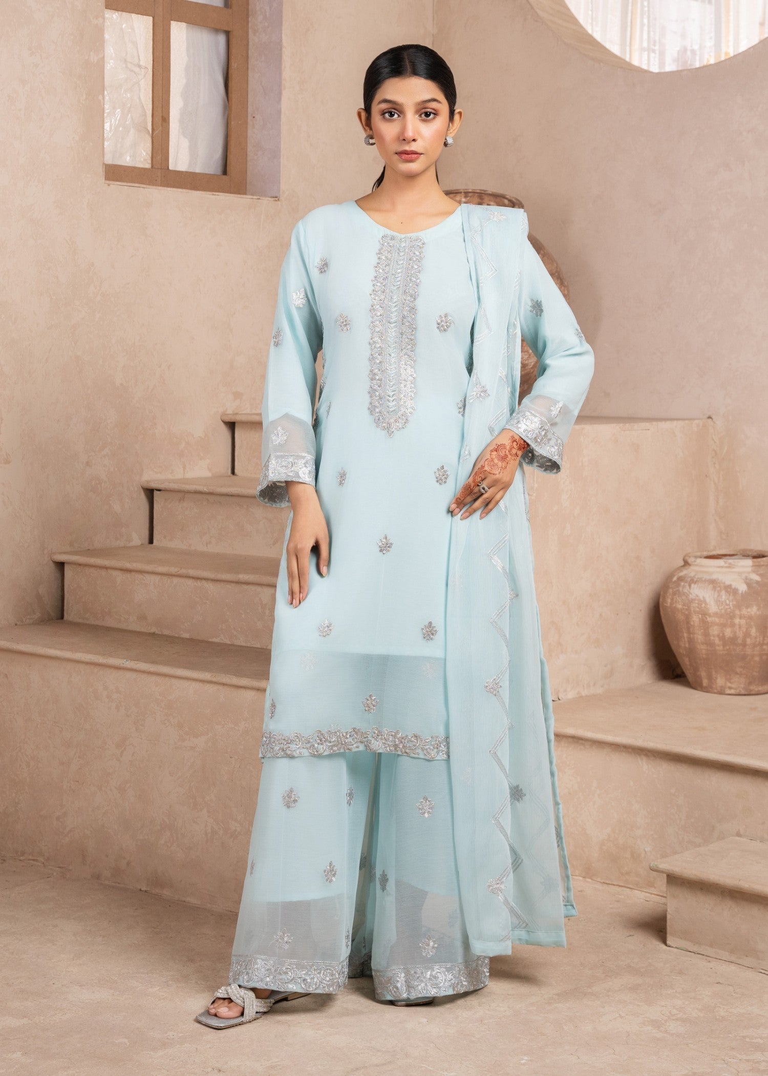 Four Season Boutique HASEENS ICEBLUE Women 3pcs