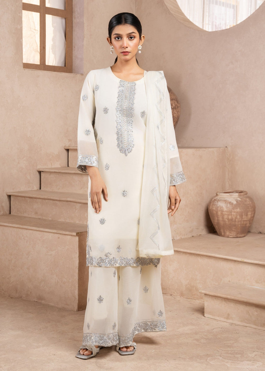 Four Season Boutique HASEENS CREAM Women 3pcs