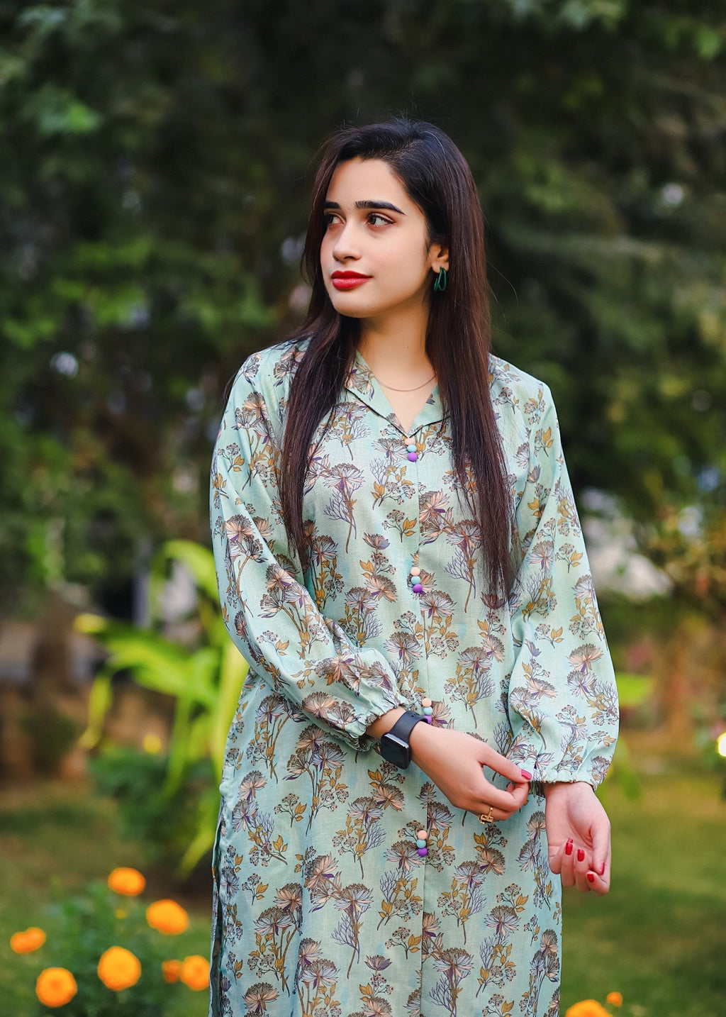 Noah Officials Sea Green Chambray Co Ord Women 2pcs