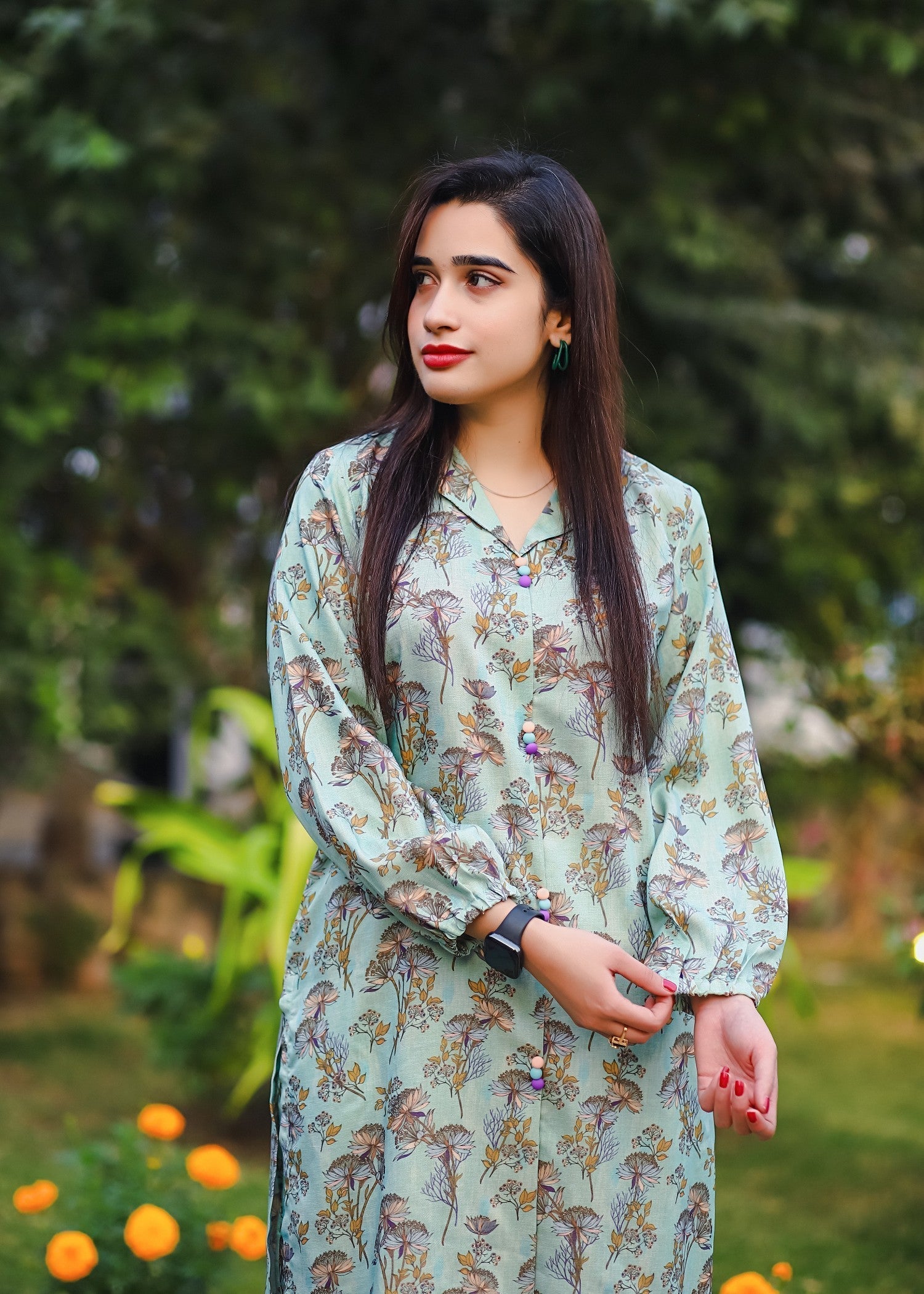 Noah Officials Sea Green Chambray Co Ord Women 2pcs