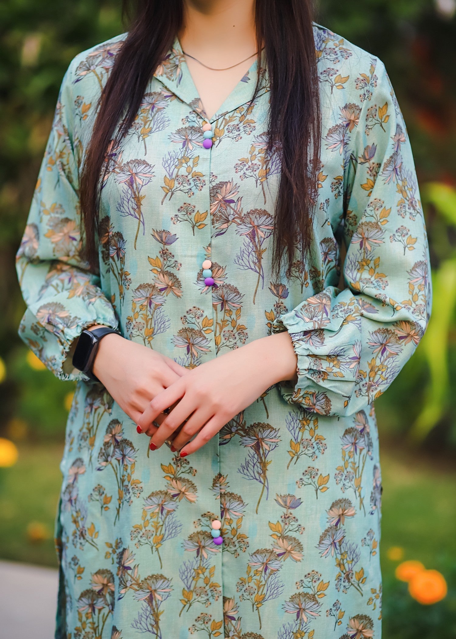 Noah Officials Sea Green Chambray Co Ord Women 2pcs