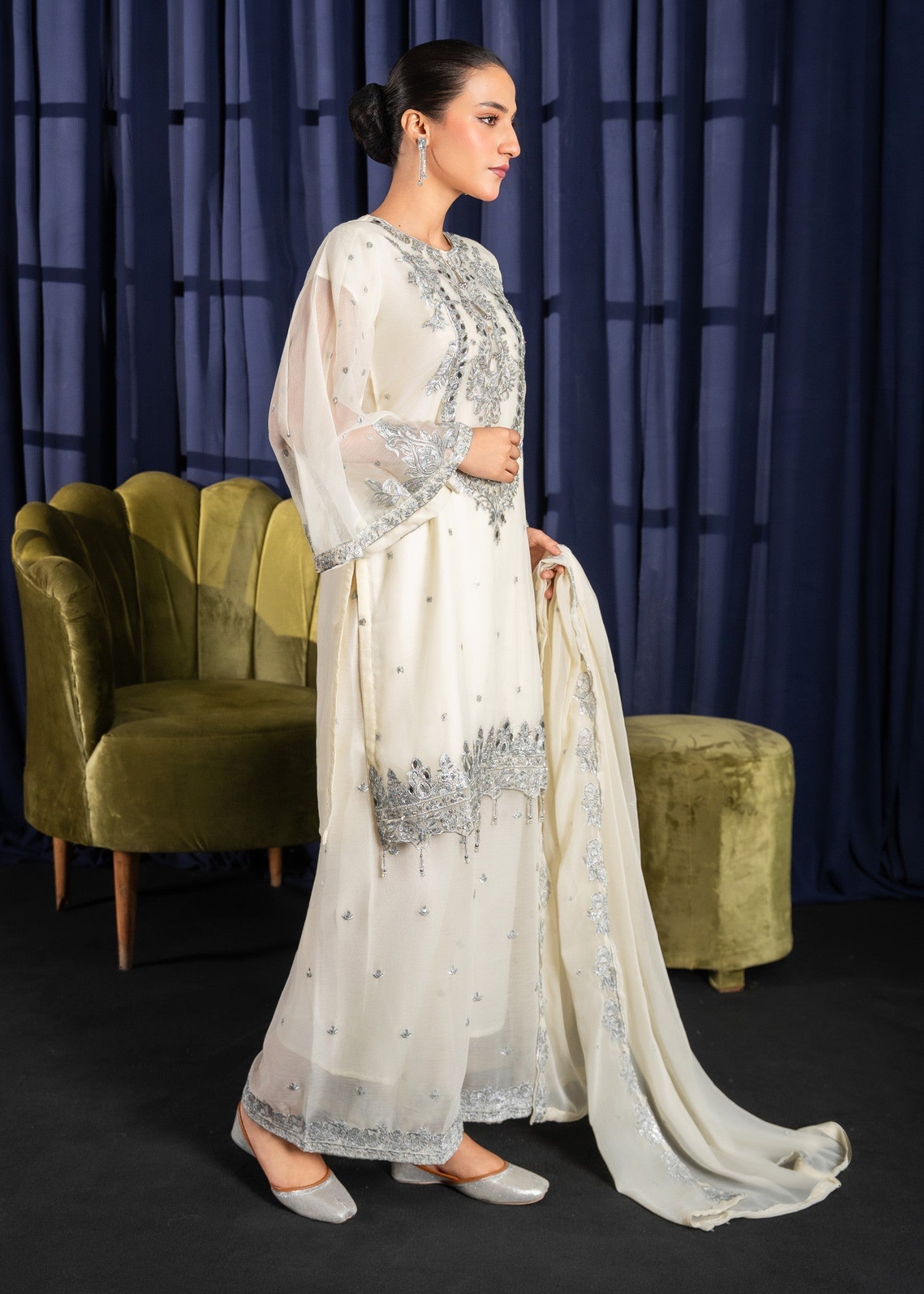 Four Season Boutique MIRHA LACHA CREAM Women 3pcs